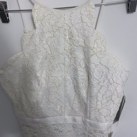 Lulus Vallene White Lace Sleeveless Dress - Picture 6 of 6